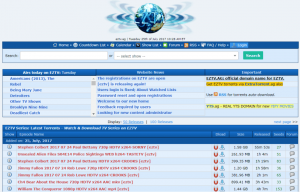 eztv - Torrentz2 proxy